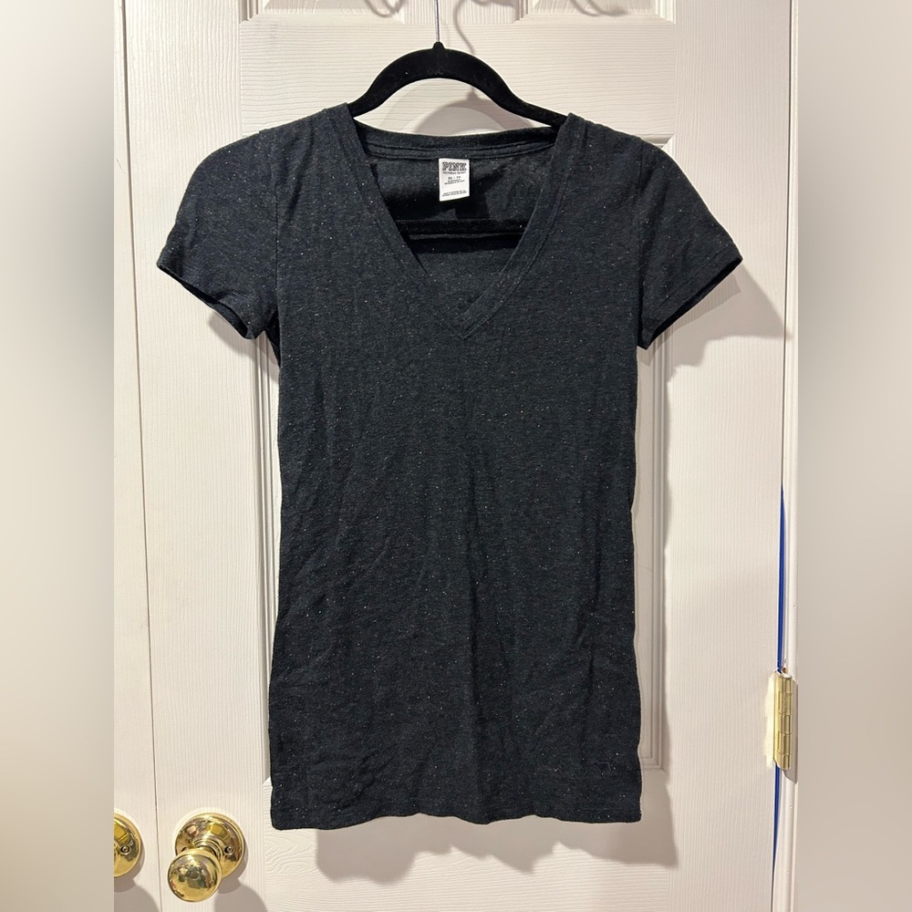black speckle color shirt